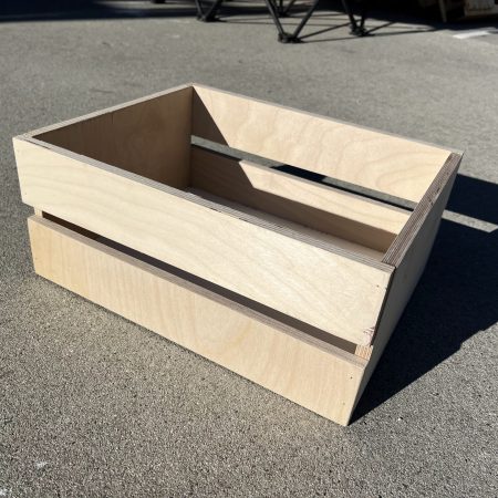 Wooden crate medium